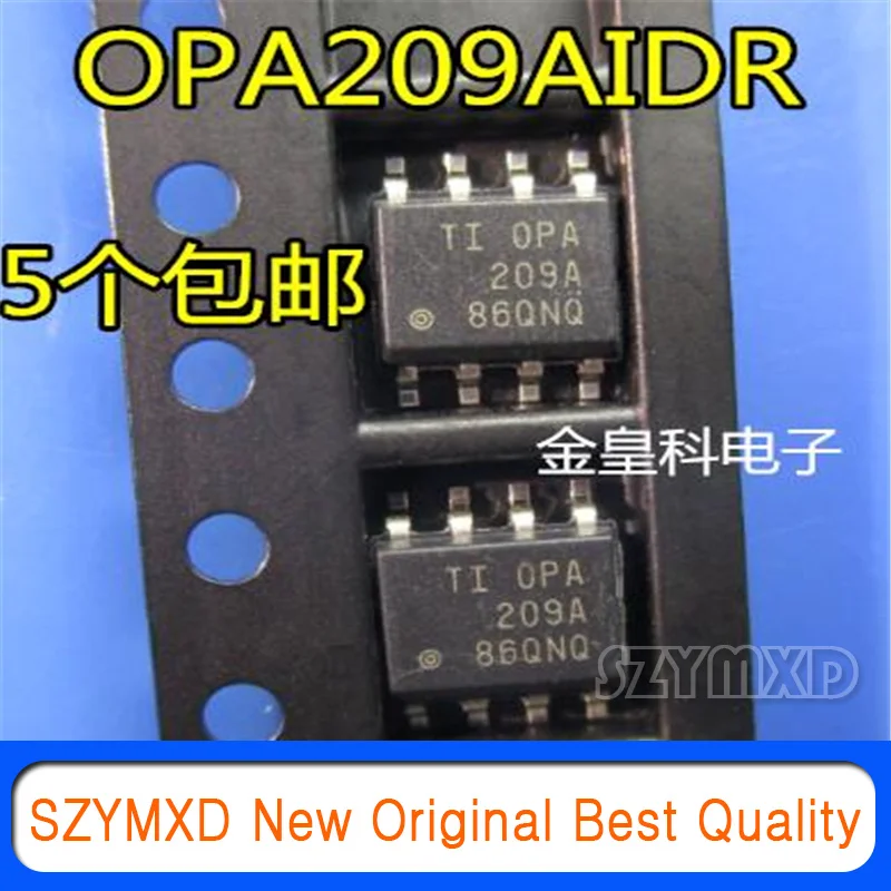 

5Pcs/Lot New Original 0PA209A OPA209AID Opa209aidrsop -8 Op Amp Chip In Stock