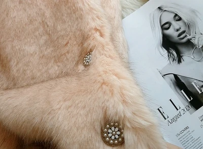 MEWE New Style High-end Fashion Women Faux Fur Coat S122