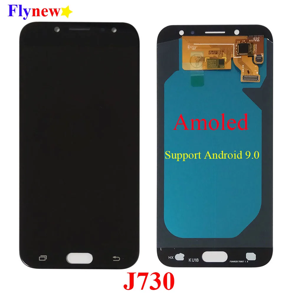 ЖК дисплей Super AMOLED для Samsung Galaxy J7 Pro 2017 J730 J730F сенсорная панель дигитайзер в сборе
