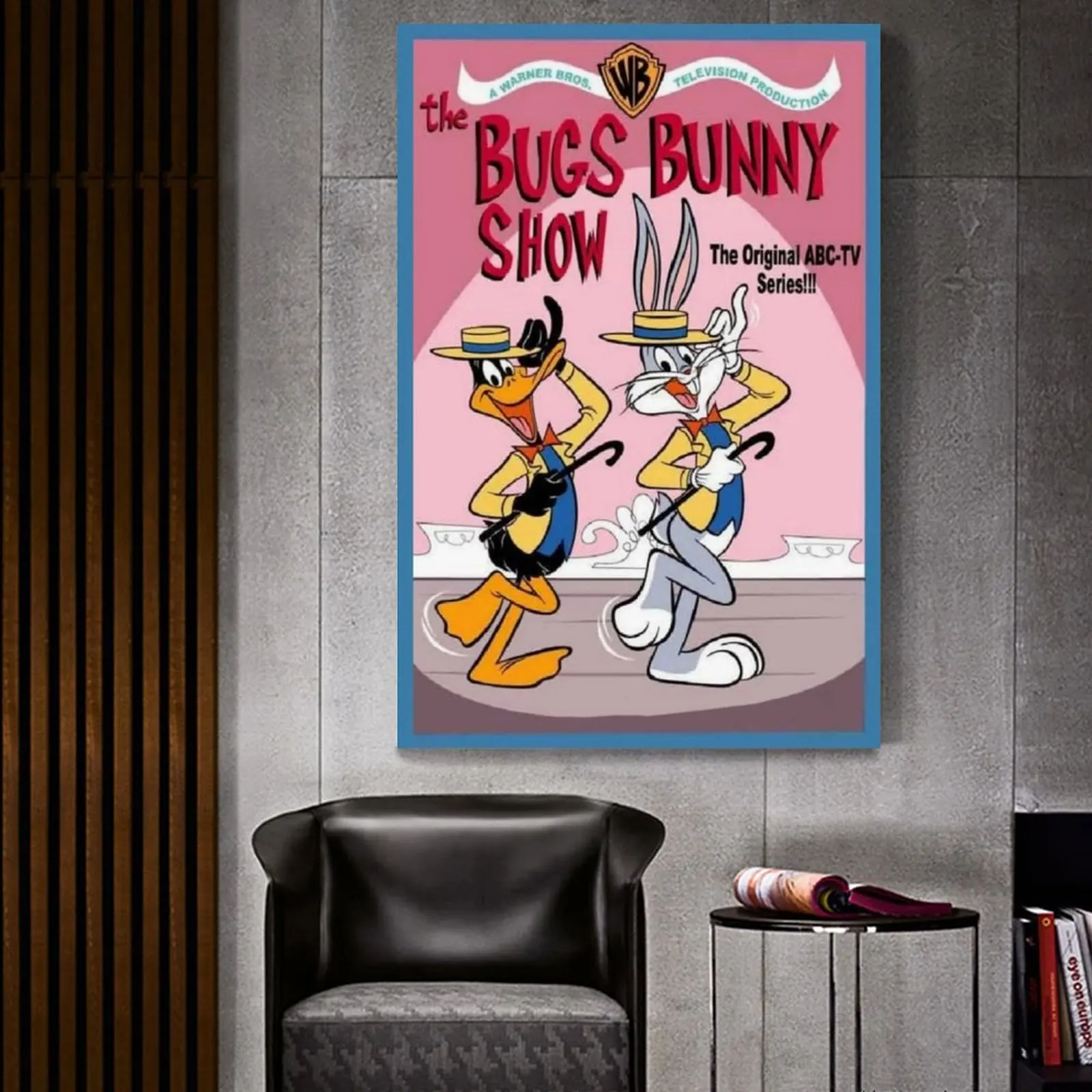 Багз Банни Шоу ТВ постер декоративная картина на холсте искусства для стен гостиной постеры для спальни.