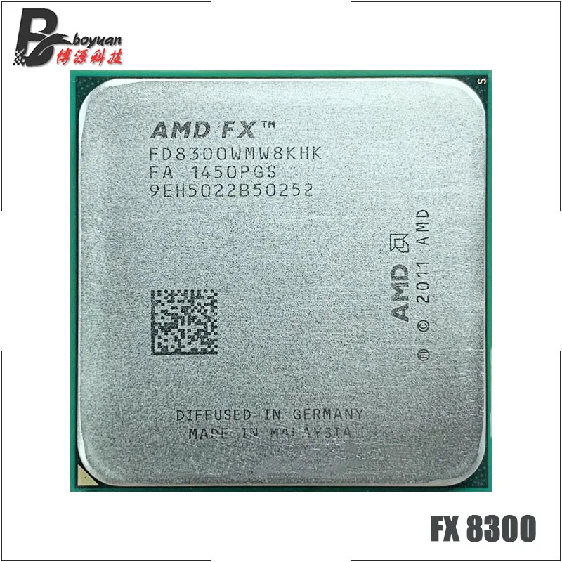 Процессор AMD FX 8300 FX8300 3 ГГц Восьмиядерный б/у|socket am3|amd fx-seriesfx |