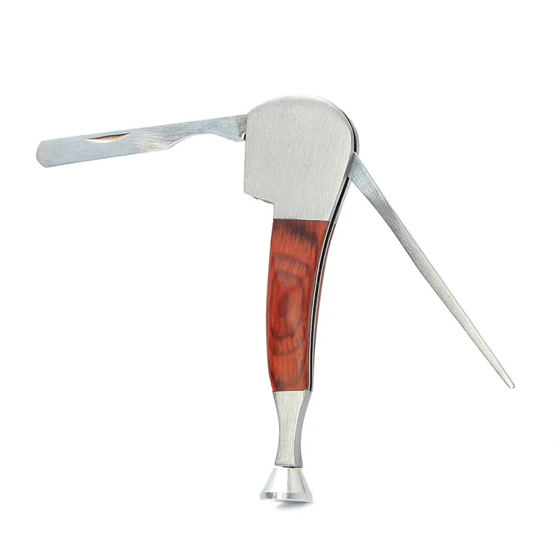 Трубка из красного дерева Тип мундштук иглы Давление бар скребок Три в одном