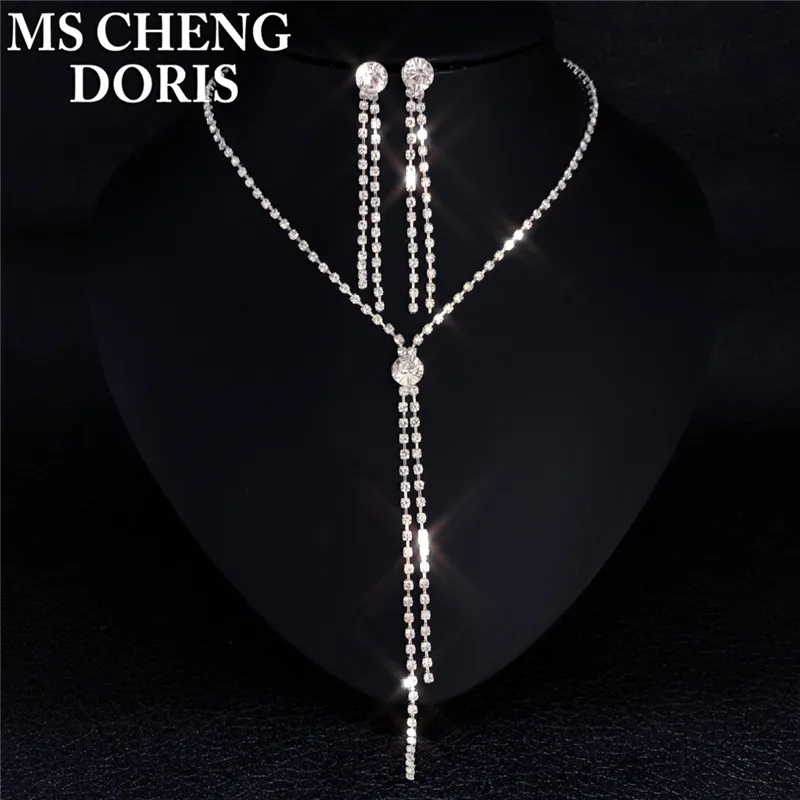 Бесплатная доставка AB Стразы Свадебный комплект ювелирных изделий на свадьбу