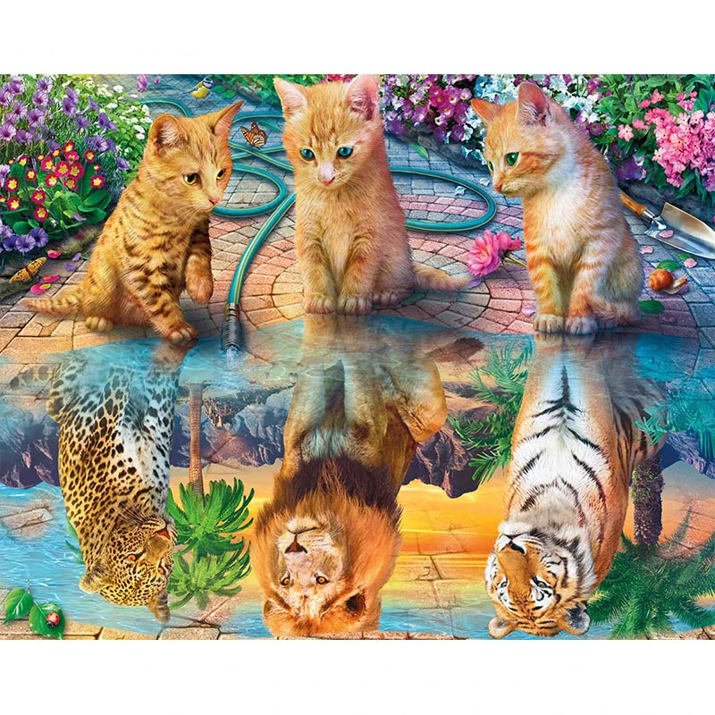 SDOYUNO pictures by numbers 60x75cm DIY Painting By Numbers Frameless For Home Decor Digital Painting On Canvas For Unique Gift - Цвет: 2128