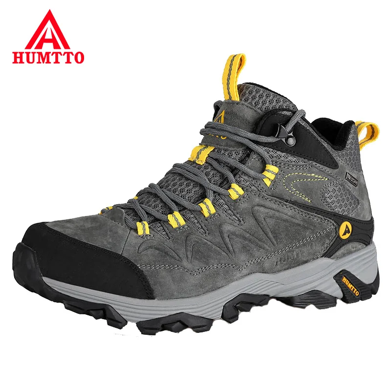 Mens Camping Hunting Mountain Tactical Ankle Boots