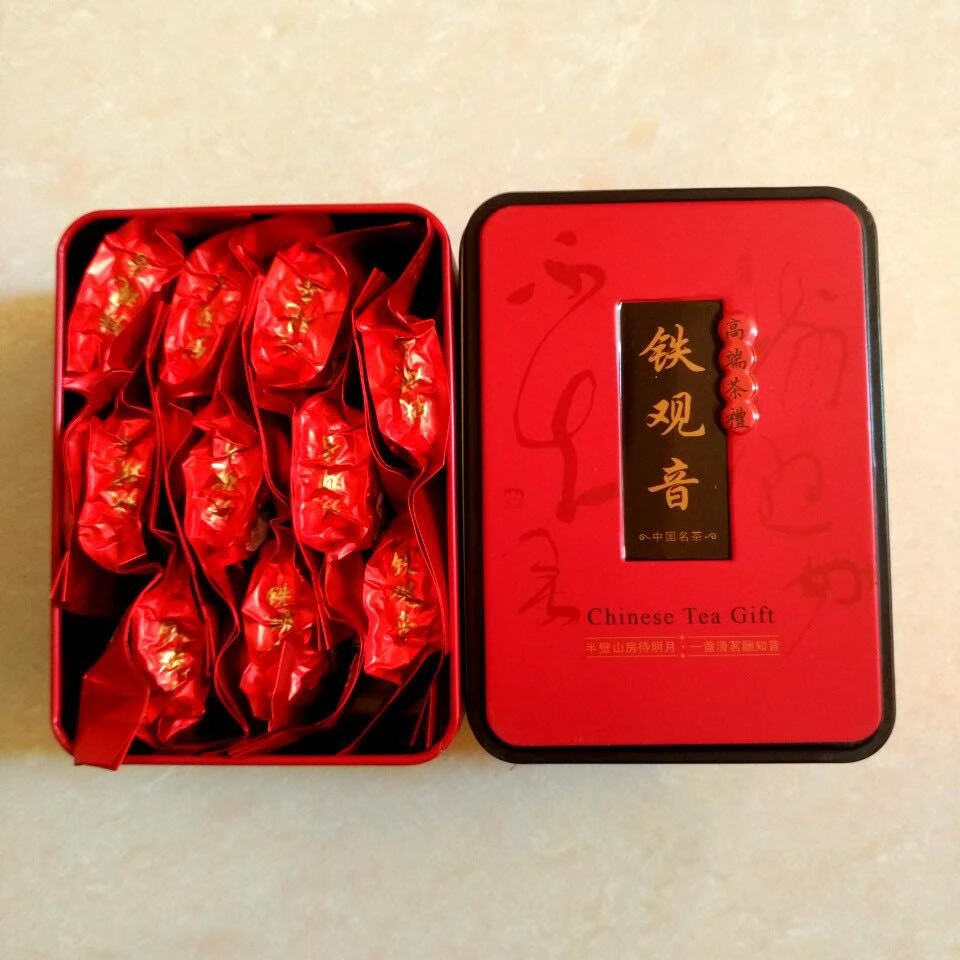 

2020 Chinese Tea Oolong Anxi Ti Kuan Yin Benshan Tea Tiguanin Natural Ti Kuan Yin Tea Green 70g Gift Package