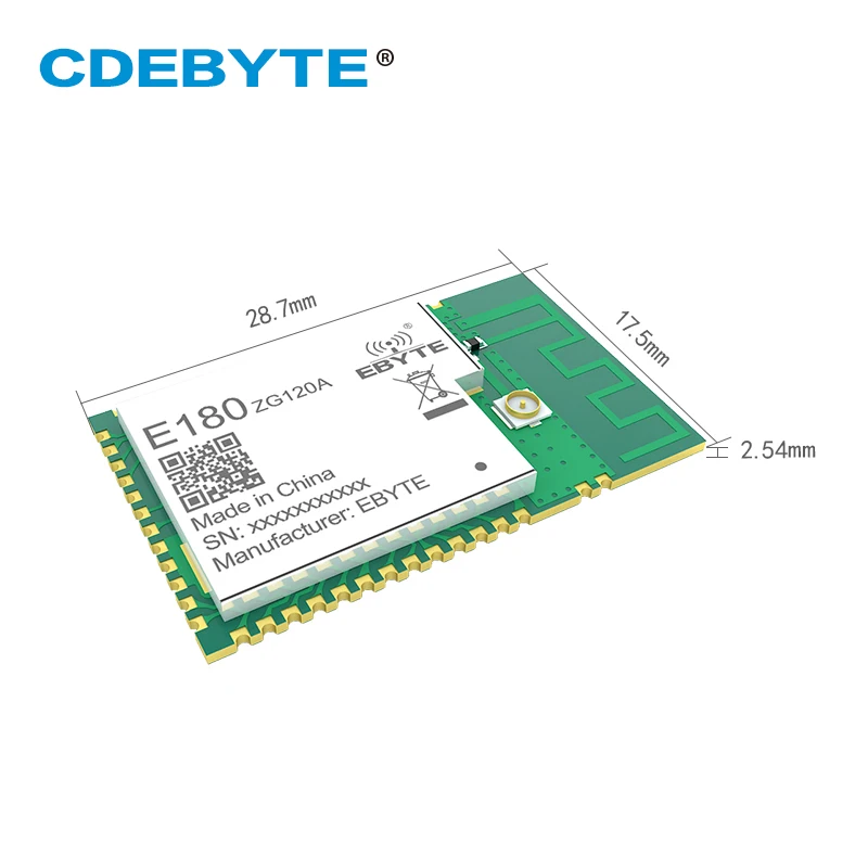 E180-ZG120A EFR32 SoC ZigBee 3 0 модуль радио приемопередатчика 2 4 ГГц EFR32MG1B PA Усилитель 20 дБм