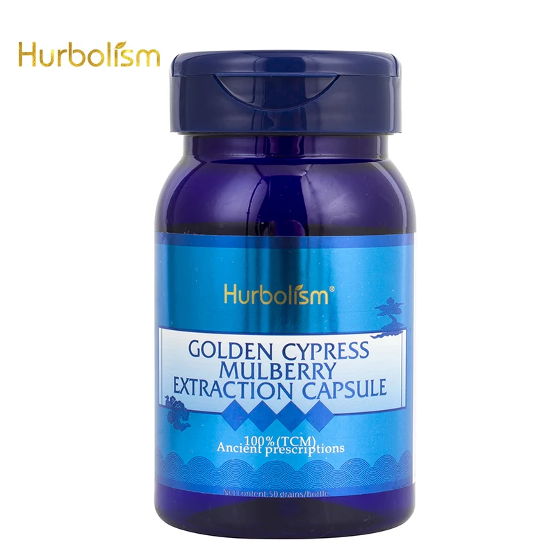 

Hurbolism Golden Cypress Mulberry Extraction Capsule, Pills for Men, All Natural Plants Extract, No Side Effect, 50pcs.
