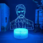 3d-лампа с аниме-датчиком, светодиодный панесветильник светильник атака на Титанов, интенер Braun, подарок на день Святого Валентина, светильник для детей