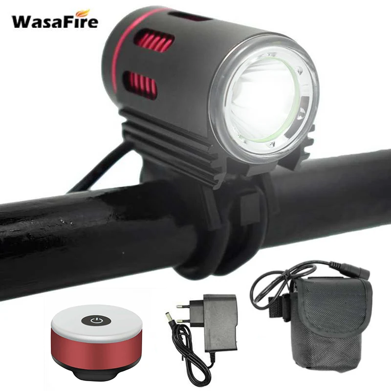 

2000LM XM-L2 LED Bike Light Bicycle Head Lamp Cycling Headlight MTB Front Light + 18650 Battery Pack + 8.4V Charger + Taillight