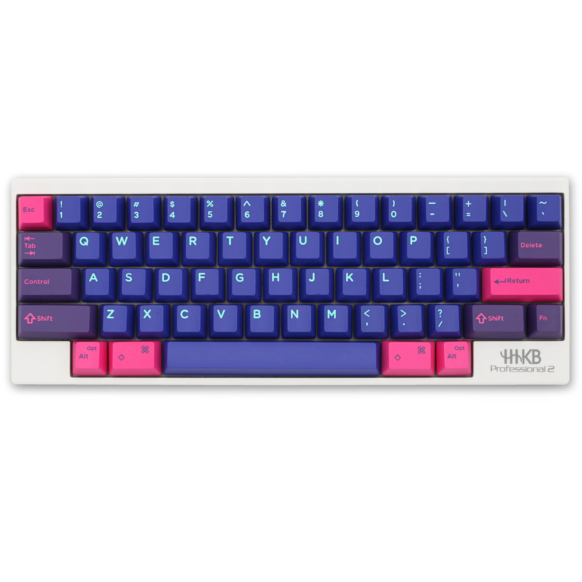 Domikey hhkb abs doubleshot keycap set cyber p hhkb profile for topre stem mechanical keyboard HHKB Professional pro 2 bt punk