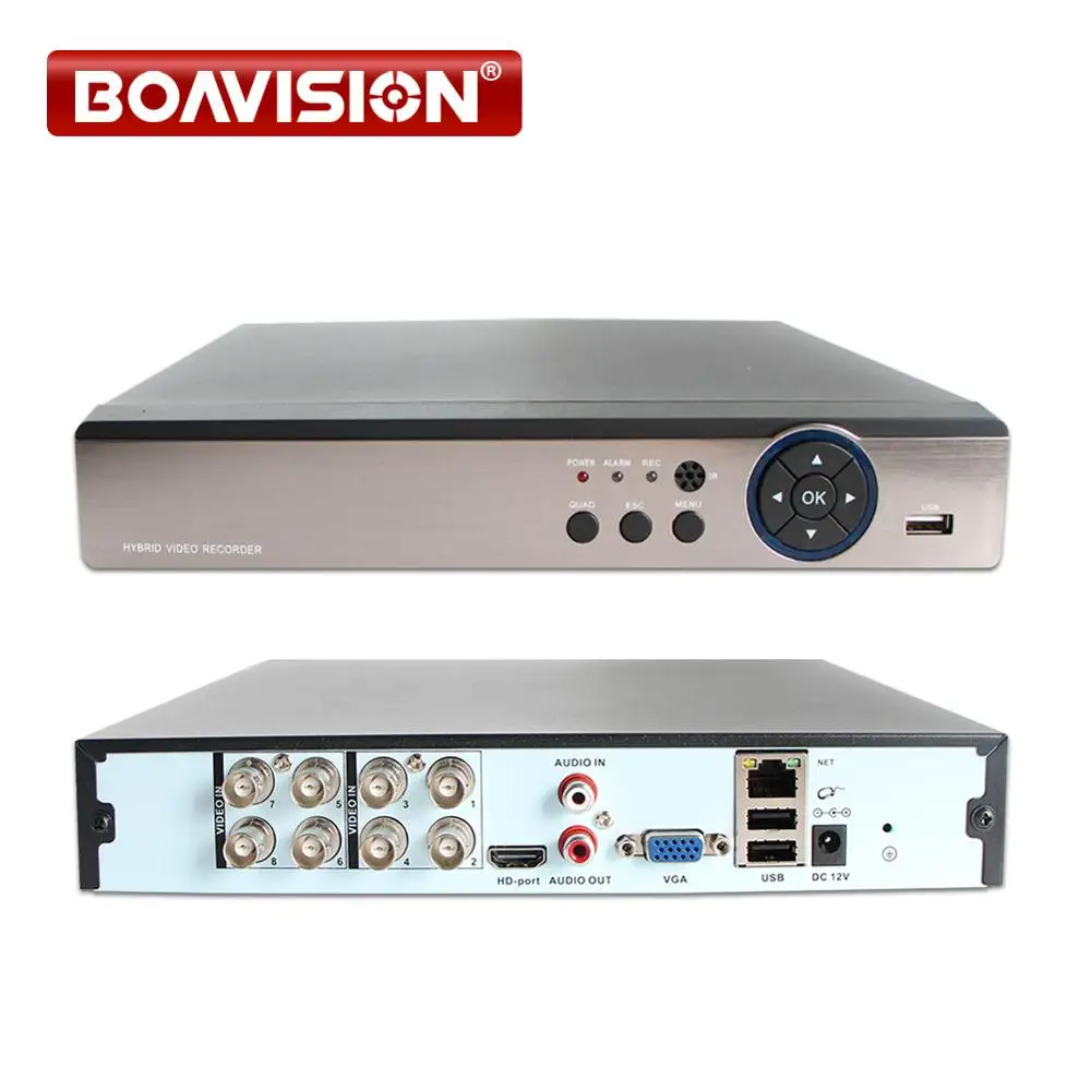 5 в 1 4MP AHD DVR NVR XVR CCTV 4Ch 8Ch 16Ch 1080P 3MP 5MP гибридный видеорегистратор безопасности камера
