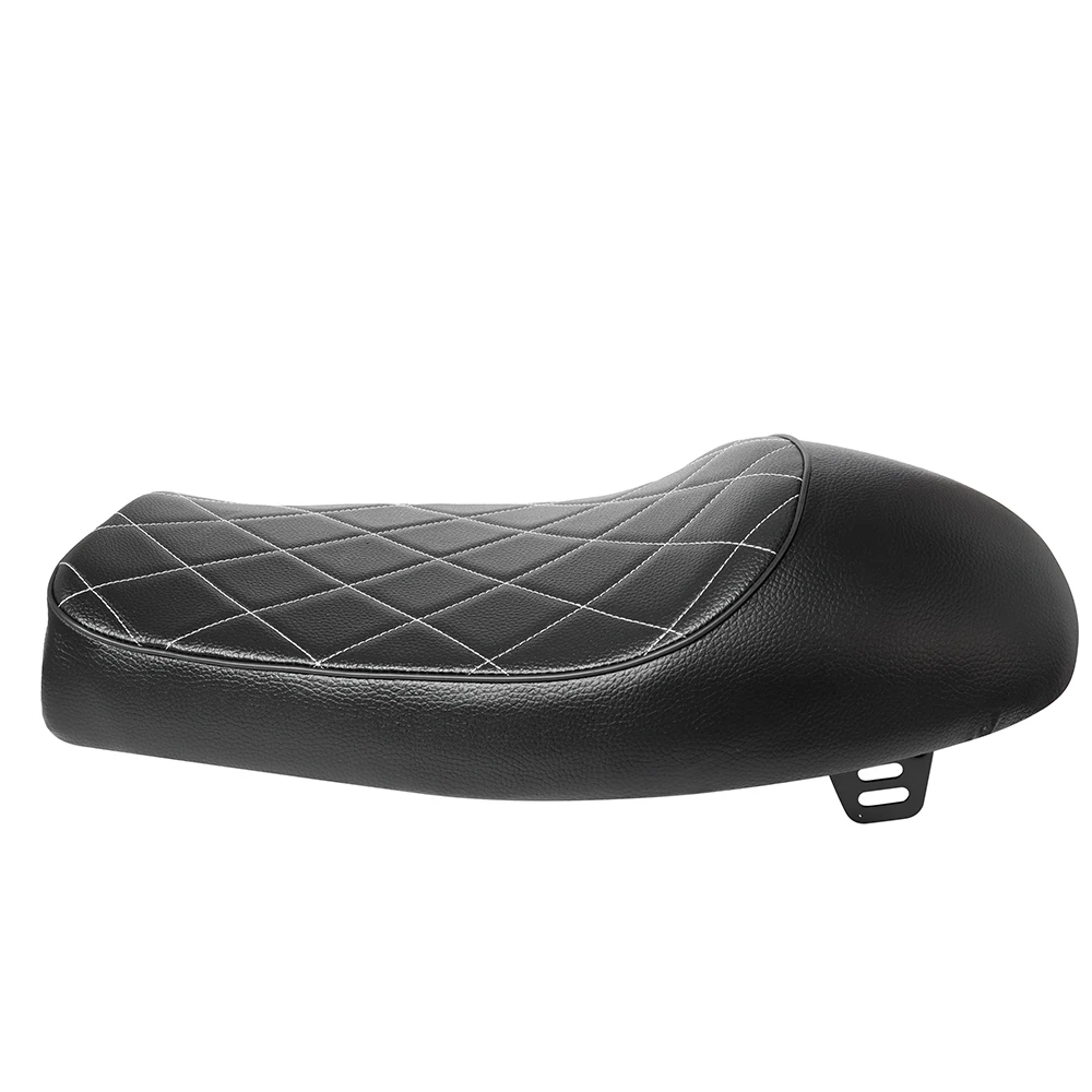 Мотоциклетное универсальное сидение для Кафе Racer винтажное седло Hump плоское в
