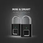 Умный дверной замок с Биометрическим отпечатком пальца, перезаряжаемый дверной замок, умный замок с отпечатком пальца, USB, быстрая разблокировка без ключа