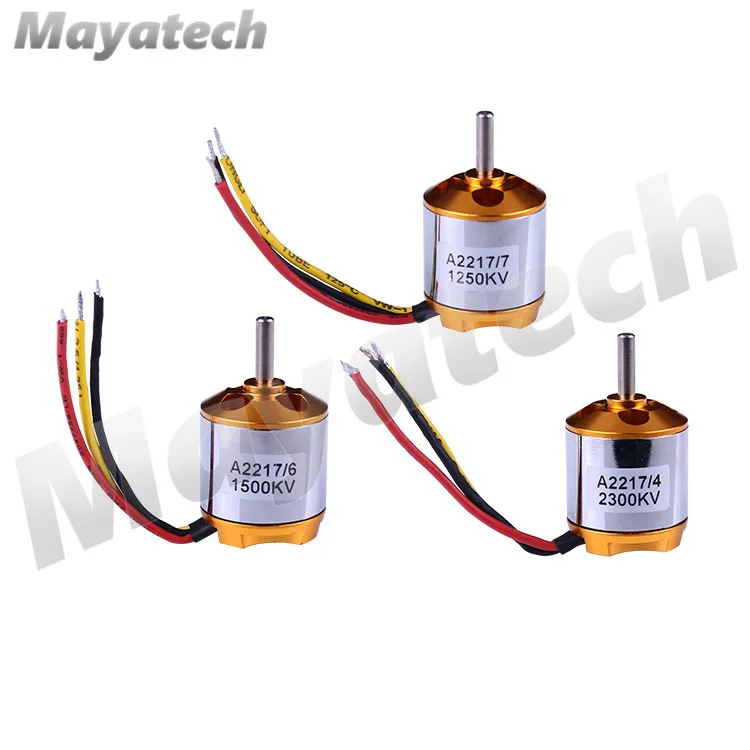 A2217 2217 1250KV 1500KV 2300KV бесколлекторный бесщеточный двигатель для радиоуправляемый