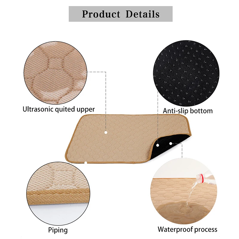 Водонепроницаемый коврик для собак летняя охлаждающая Мягкая дышащая моющаяся