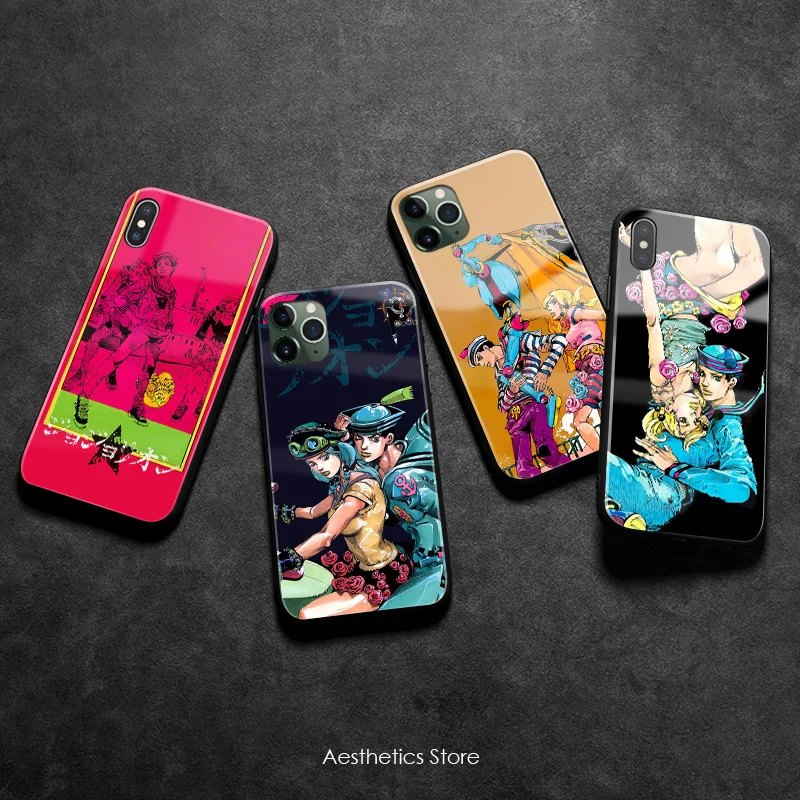 JOJO часть 8 JoJolion постер мягкий силиконовый стеклянный чехол для телефона iPhone 6 6s 7