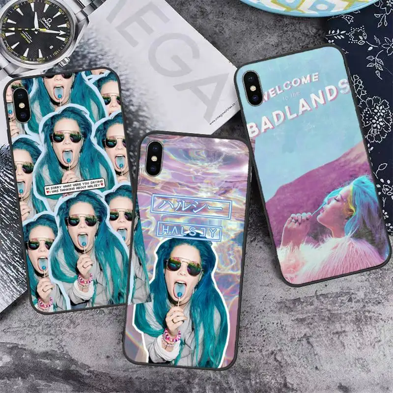 

Badlands Halsey Phone Case for iPhone 13 12 11 mini pro XS MAX 8 7 6 6S Plus X 5S SE 2020 XR