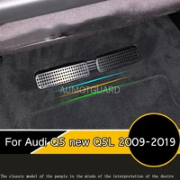 car seat rear air conditioning air outlet anti blocking protection cover car accessories for audi q5 new q5l 2009 2019