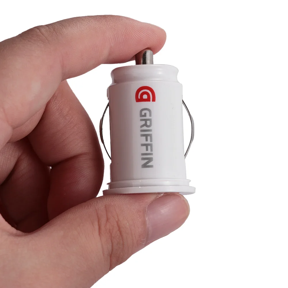 Автомобильное Универсальное зарядное устройство Mini USB с двумя портами адаптер