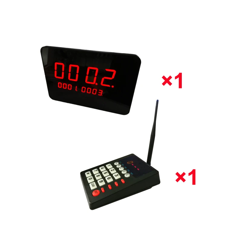 Пейджинговая система очереди ресторанный вызов для обслуживания 1 клавиатура