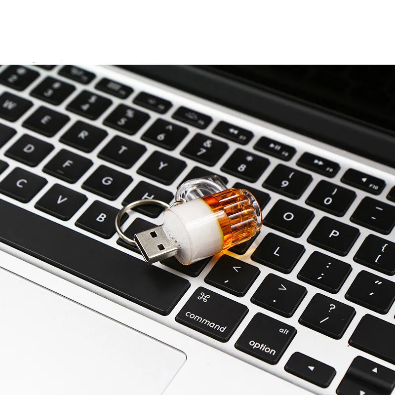 Пивная кружка милая usb-флеш-накопитель 8 ГБ забавный гаджет мультяшный