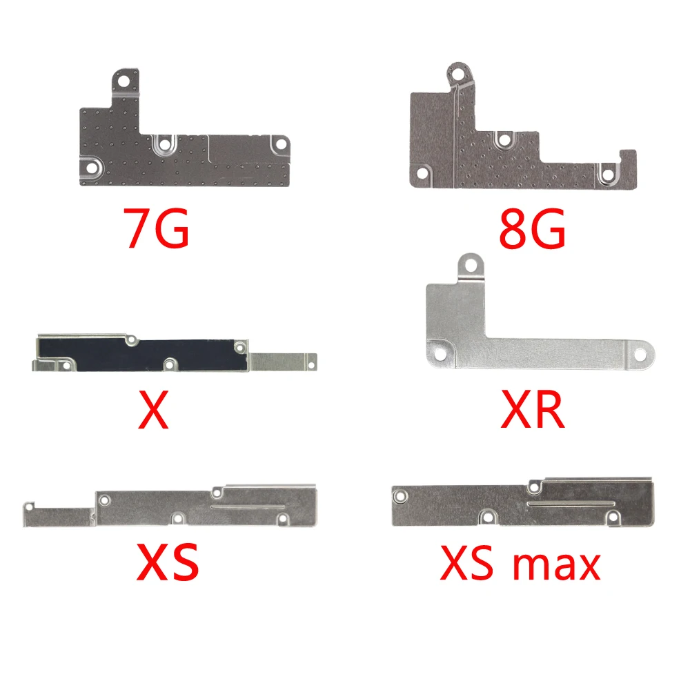 30 шт./лот Аккумулятор FPC металлический чехол для iPhone 7 8 Plus X XS Max XR внутренний