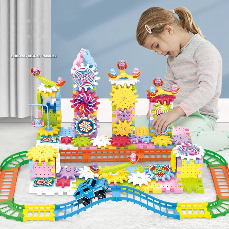 

Конструктор Детский развивающий, вращающийся, в сборе