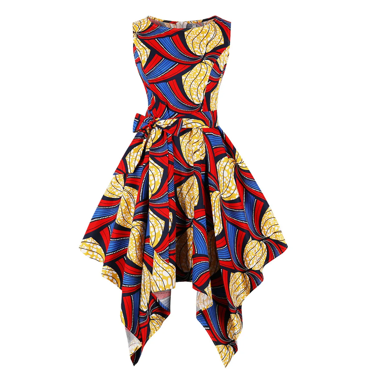 

2021 Spring and Autumn Plus Women's Middle East Dubai Saudi Southeast Asia Retro Irregular Dress robe femme платье летнее