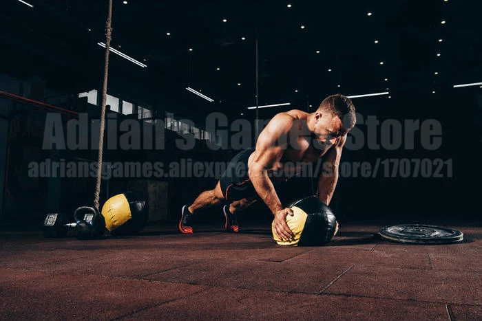 35см Кроссфит Медицинский Мяч Medicine Ball Пустые Медицина Мяч Настенные Шары Упражнение Гиря Фитнес-Здание Мышц ГИМНАСТИЧЕСКИЙ ЗАЛ