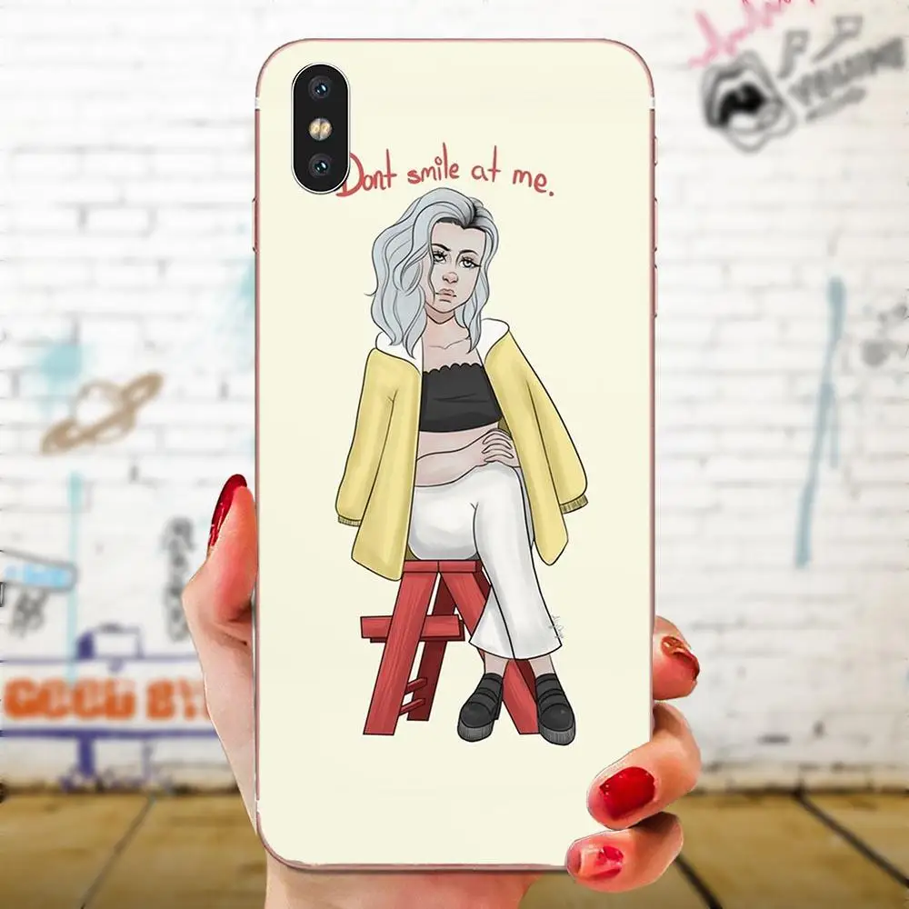 Billie Eilish Singer Star Music для sony Xperia Z Z1 Z2 Z3 Z4 Z5 compact Mini M2 M4 M5 T3 E3 E5 XA XA1 XZ Premium|Чехлы-накладки| |