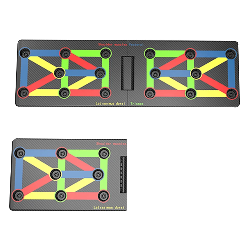 

17 IN 1 Push Up Rack Board System Comprehensive Fitness Exercise Workout Pushup Stands Complete Training Gym Exercise Men