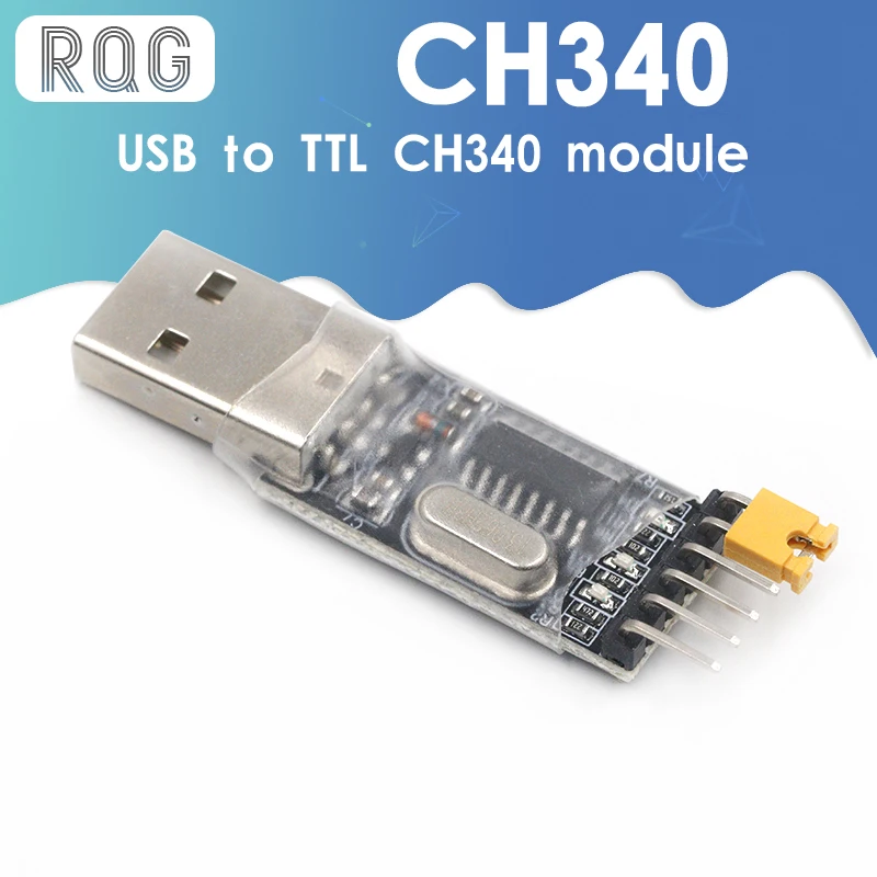 Модуль CH340 с USB на TTL CH340G небольшая пластина для щетки плата микроконтроллера STC