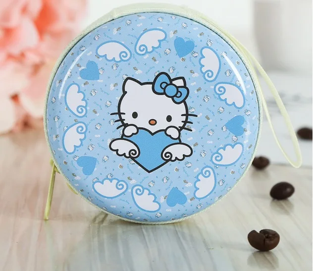 Earphone Storage Bag Case for Headphone Earbuds Bluetooth Box Carrying Hello Kitty Headset Ear Pads | Электроника