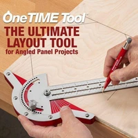 woodworkers edge rule efficient protractor angle protractor woodworking ruler angle measure stainless steel carpentry tool