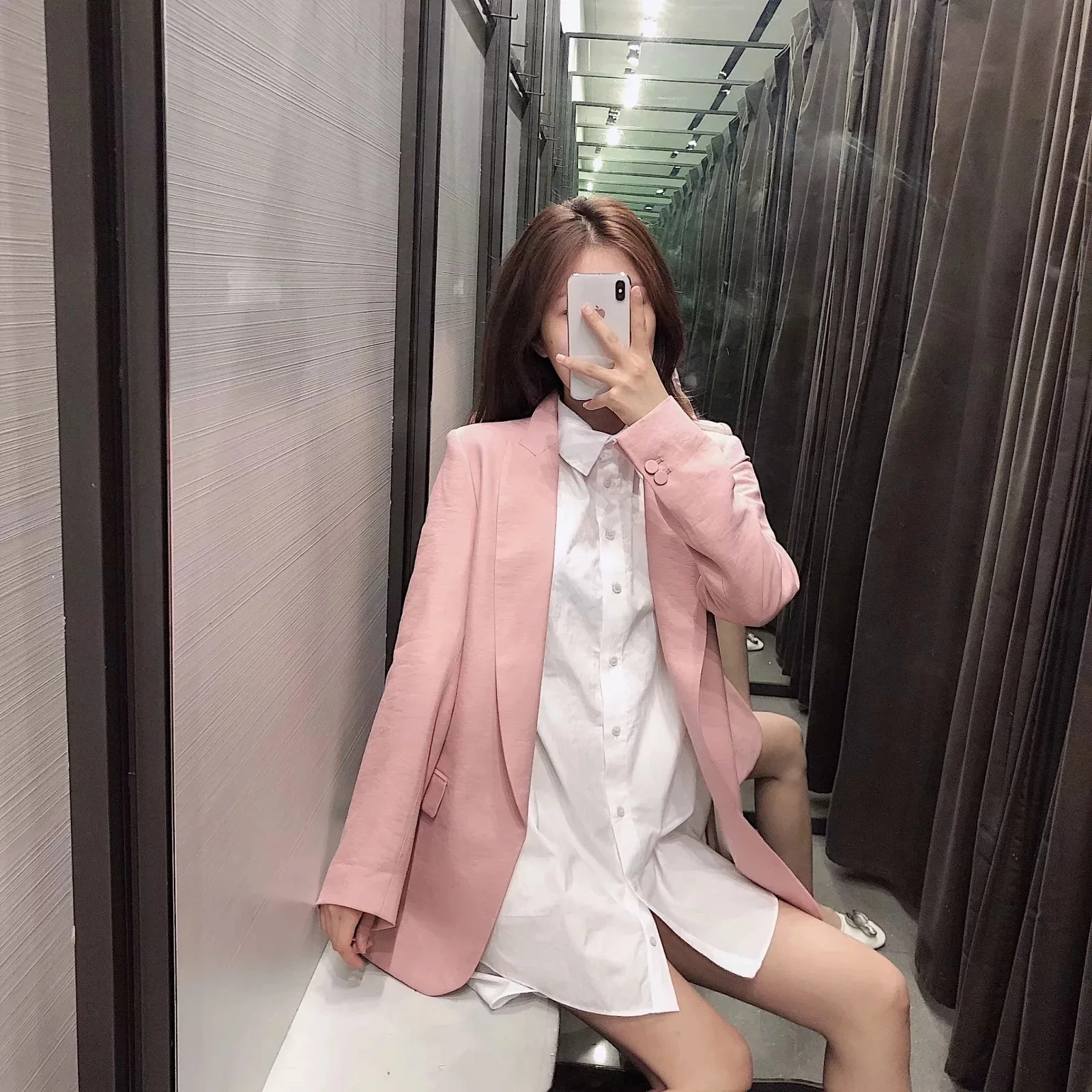 

2021 new women's candy color small suit loose and versatile casual trendy suit jacket women