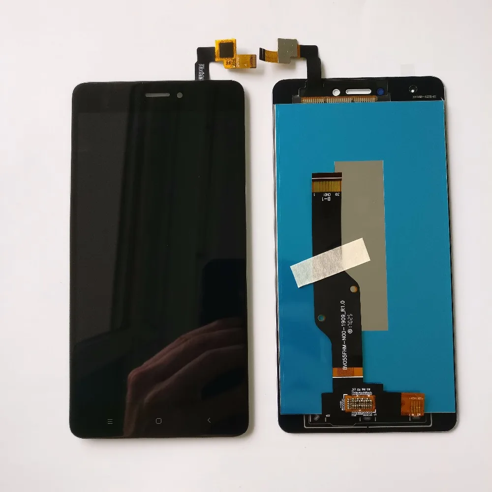 Black no frame Для Xiaomi redmi note 4X note 4 глобальная версия Qualcomm Snapdragon 625 3 ГБ 32 ГБ ЖК-дисплей сенсорный экран дигитайзер/с рамкой - Цвет: Black no frame
