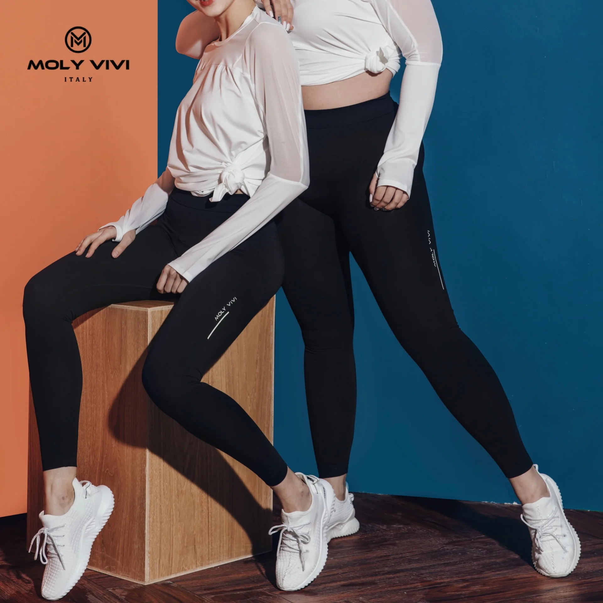 Molyvivi Luminous Magic Pants G2 Women's Spring and Summer High Waist Hip Lifting Slim Pants Yoga Pants Underpants