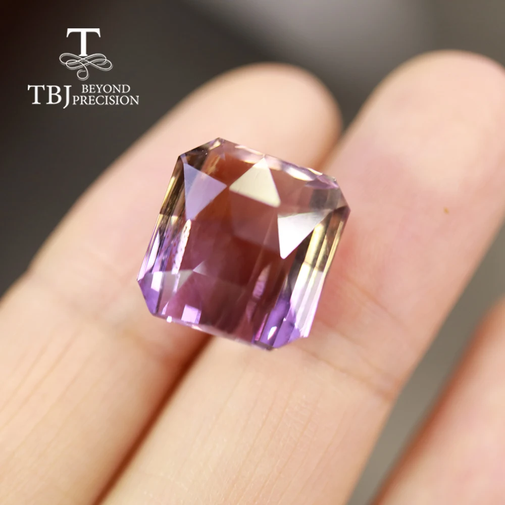 Природный большой размер Аметрин свободный драгоценный камень для Diy ювелирных