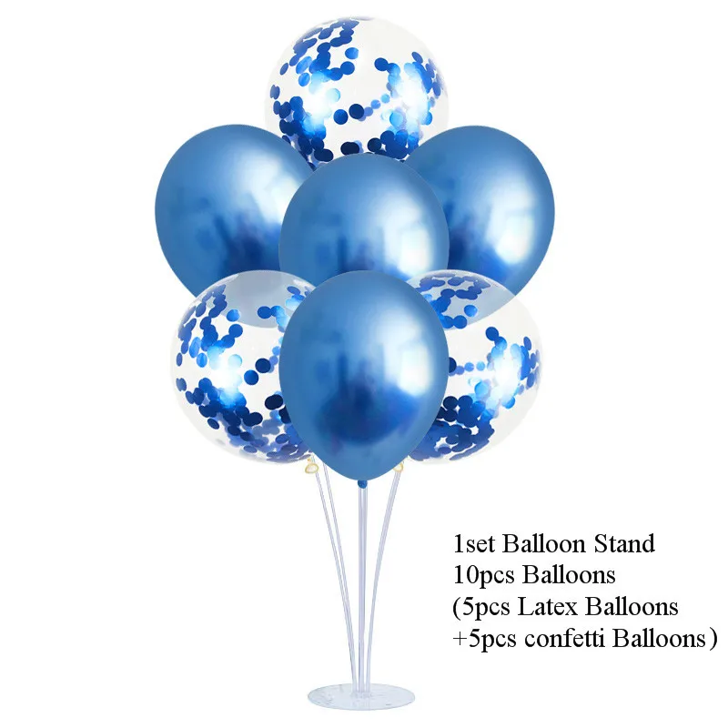 stand ballon set 11 2 комплекта свадебные шары для украшения подставка держатель воздушных шаров Колонка для взрослых детей воздушные шары для дня рождения вечеринки Декор для дома/сада Babyshower - Цвет: stand ballon set 11