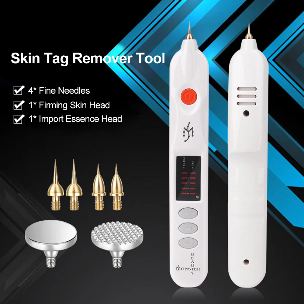 Аппарат для удаления черных пятен акне и бородавок с ЖК дисплеем|Устройство