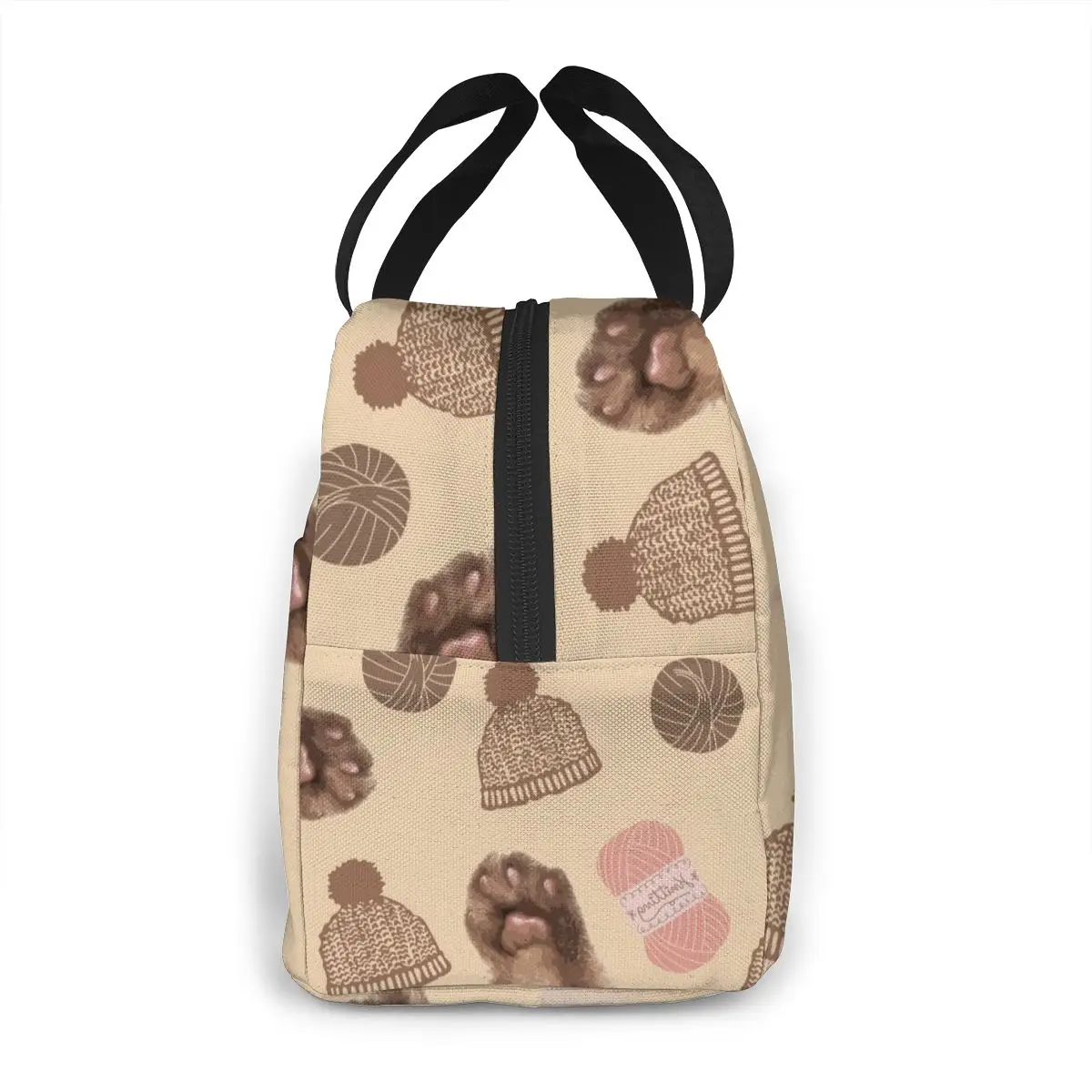 Горячая Распродажа Термосумка для пикника ланча с принтом кошки сумка