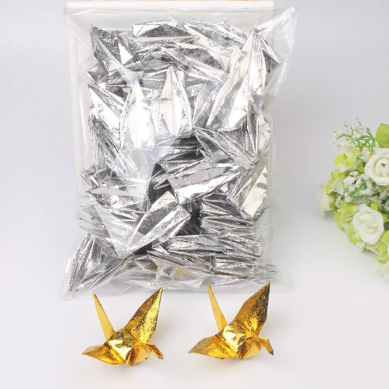 50 шт. бумажные журавли оригами готовые для праздника вечеринки свадьбы украшения