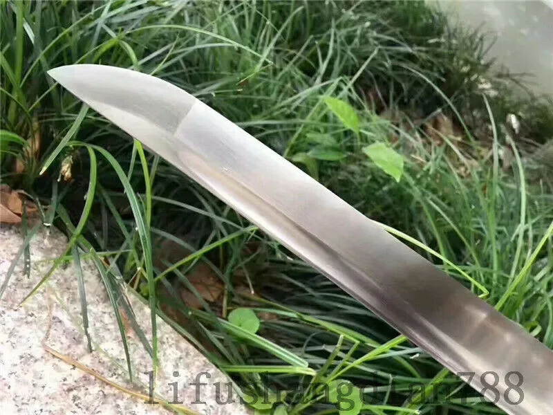 Японский самурайский меч TSUBA длина 58 дюймов 1060 углеродистая сталь катана черный |