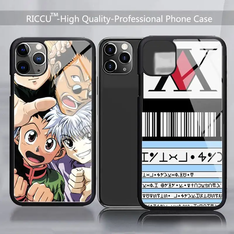 Японский Резиновый чехол для телефона в стиле аниме hunter Для iPhone 12 11Pro Max XS 8 7 6 6S Plus X