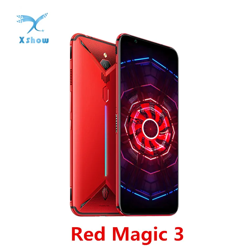 Мобильный телефон Nubia Red Magic 3, 8 ГБ, 128 ГБ, 6,65 дюймов, Snapdragon855, отпечаток пальца, передний, 5000 МП, задний, МП, мАч, игровой телефон, европейская версия