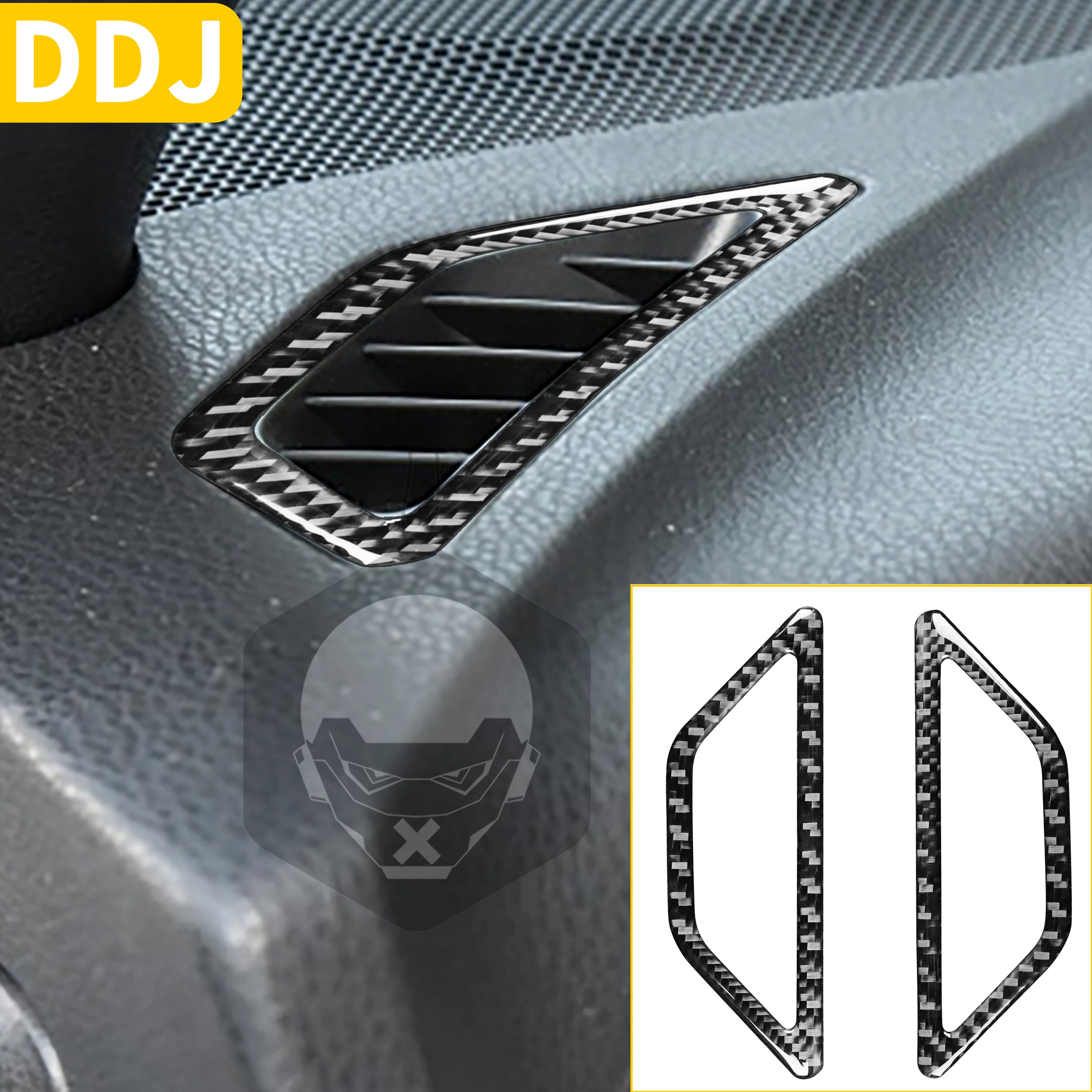 

DDJ для Subaru BRZ Toyota 86 GT86 2017 2018 2019 приборная панель обе стороны тушения вентиляционная решетка рамка углеродное волокно отделка наклейка