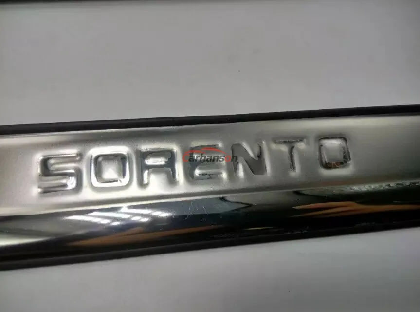 Накладка на порог из нержавеющей стали для автостайлинга Kia sorento защитные