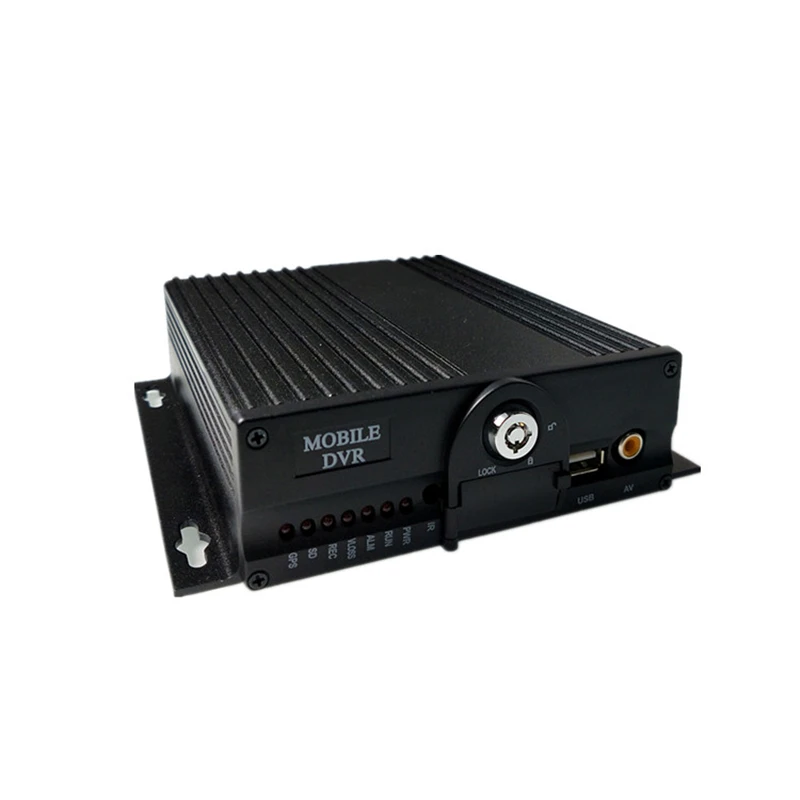 Дешевый 4-канальный GPS MDVR с двумя SD-картами Мобильный DVR для школьного автобуса |