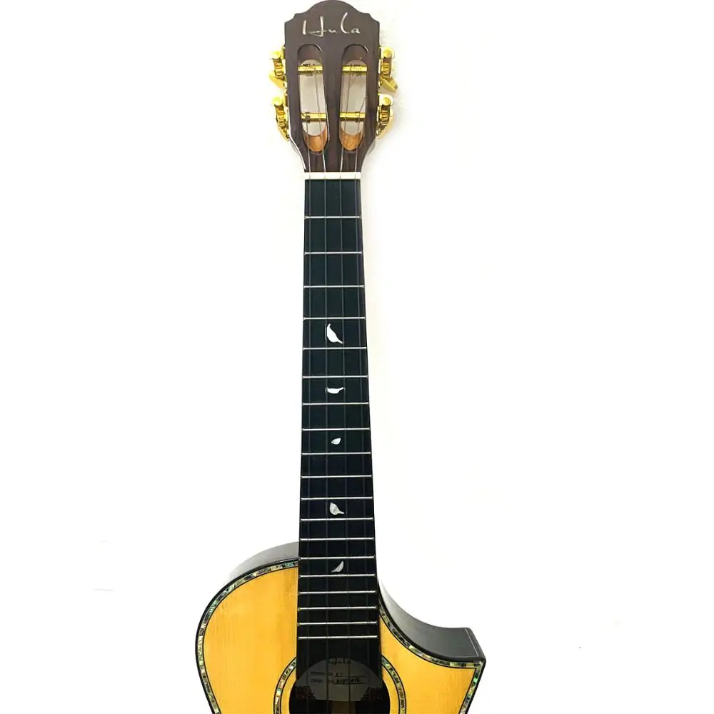 High End Top Solid Spruce and Back Rosewood All 26 inch Tenor Ukulele With Gig Bag | Спорт и развлечения